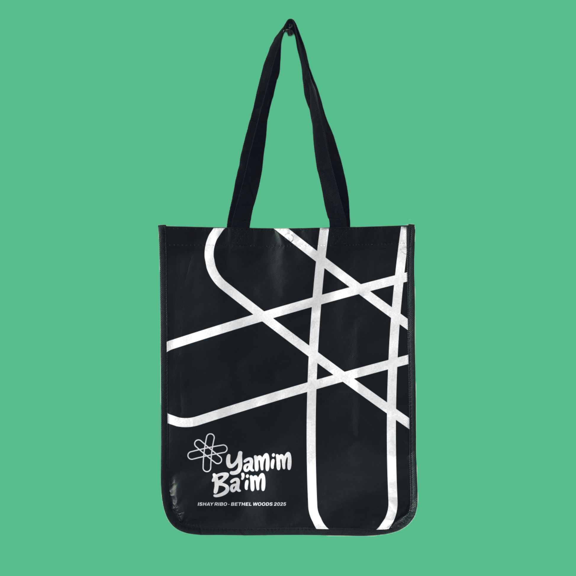 Ishay Ribo | Yamim Ba’im Festival 2025 — Laminated Bag — Black